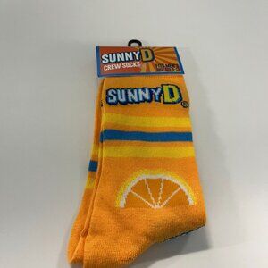 Sunny D Crew Socks Men's 8-12